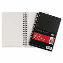Hilroy Studio Pro&reg; Poly Cover Coil Sketch Book 9" x 6" 75 Sheets