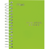 Mead&reg; Five Star&reg; Fat Lil' Notebook 5-1/2" x 4" 400 pages Assorted Colours