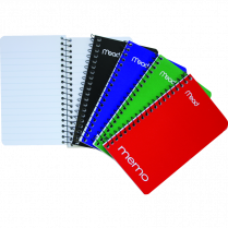 Mead&reg; Memo Book Open Side Coil Bound 5" x 3" 60 pages