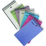Mead&reg; Memo Book Open End Coil Bound Poly 3" x 5" 200 pages