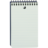 Mead&reg; Memo Book Open End Coil Bound Poly 3" x 5" 200 pages