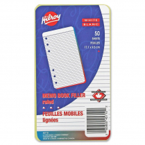 Hilroy Memo Book Refills 3-3/4" x 6-3/4" 50 Sheets/Pkg