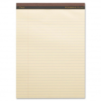 Mead&reg; Cambridge&reg; Coloured Writing Pads 8-1/2" x 11" 50 sheets per pad Ivory 3/pkg