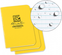 Rite In The Rain All-Weather Universal Stapled Notebooks 3-1/2" x 5-3/4" 3/Pkg