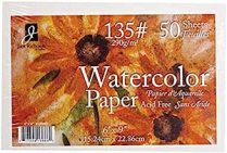 Jack Richeson Watercolour Paper 6" x 9" 50sheets