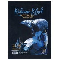 Jack Richeson Black Art Paper 9" x 12" 50sheets