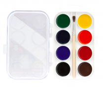 Richeson Semi-Moist Watercolour 8/Set