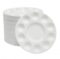 Richeson Round Plastic Palette Heavy Duty 10 Well