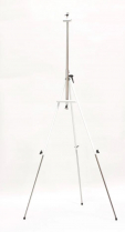 Richeson Italian Steel Tripod Easel White & Chrome