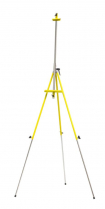 Richeson Italian Steel Tripod Easel Yellow & Chrome