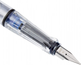 Lamy Safari Fountain Pen Vista Clear Fine Blue Ink