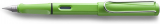 Lamy Safari Fountain Pen Green Body Fine Point Blue Ink