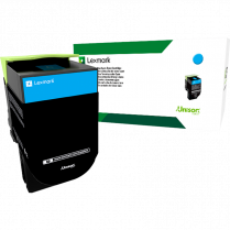 Lexmark&reg; Toner Cartridge Return Program 801SC Cyan