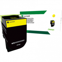 Lexmark&reg; Toner Cartridge Return Program 801SY Yellow