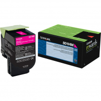 Lexmark 801HM Toner Cartridge Magenta