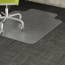 Lorell Wide Lip Low-pile Chairmat 45" x 53"