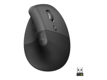 Logitech Lift Vertical Ergo Mouse Graphite Wireless