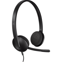 Logitech&reg; H340 USB Stereo Headset