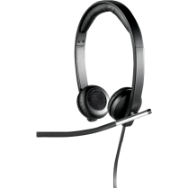 Logitech&reg; H650e Wired Enterprise Headset Stereo