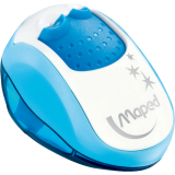 Maped&reg; Clean Pencil Sharpener Double Hole Assorted Colours