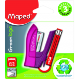Maped&reg; Greenlogic Mini Stapler Black