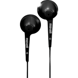 Maxell Jelleez Stereo Earbuds with Mic Black
