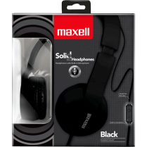 Maxell Solid 2 Headphones Black