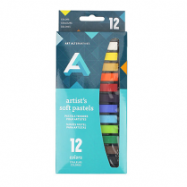 Art Alternatives Artist's Soft Pastel Set Assorted Colours 12/Set