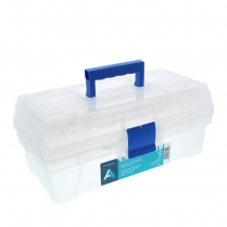 Art Alternatives Artist Tool Box 14" Clear