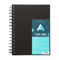 Art Alternatives Sketch Book Spiral-Bound 5-1/2" x 8" 80sheets
