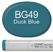 Copic Sketch Marker BG49 Duck Blue