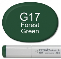 Copic Sketch Marker G17 Forest Green