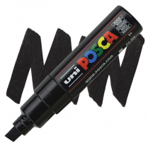 Posca PC-8K Paint Marker Broad Chisel Black