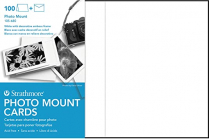 Strathmore Photo Mount Cards 5" x 7" White Embossed 100/Pkg
