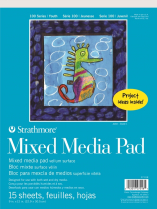 Strathmore Youth Mixed Media Pad 9" x 12" 15sheets