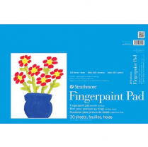 Strathmore Fingerpaint Pad 12" x 18" 30Sheets
