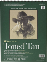 Strathmore Toned Tan Sketch Book 11" x 14"