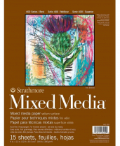 Strathmore Mixed Media Pad 9" x 12" 15Sheets