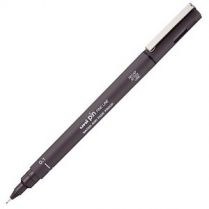 uni Pin Fineliner .1mm Dark Grey