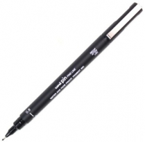 uni Pin Fineliner .8mm Black