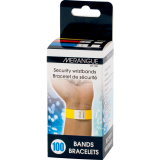 Merangue Security Wristbands Yellow 100/box