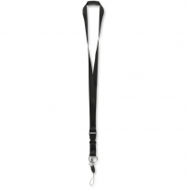 Merangue Lanyard 17-1/2" Black