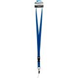 Merangue Lanyard 17-1/2" Blue 12/box