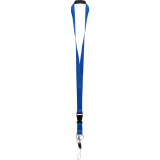 Merangue Lanyard 17-1/2" Blue 12/box
