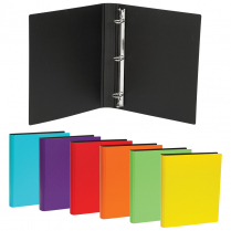 Merangue Polyfoam D-Ring Binder 1" Assorted Colours