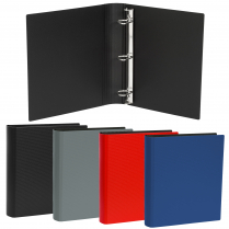 Merangue Polyfoam D-Ring Binder 1-1/2" Assorted Colours