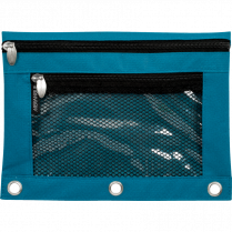 Merangue CARRYALL&trade; 3-Ring Binder Pouch with Mesh Pocket Assorted Colours