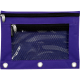 Merangue CARRYALL&trade; 3-Ring Binder Pouch with Mesh Pocket Assorted Colours