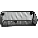 Merangue Magnetic Whiteboard Mesh Caddy Accessory Black