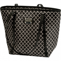 Merangue Business Lunch Bag Black and Tan